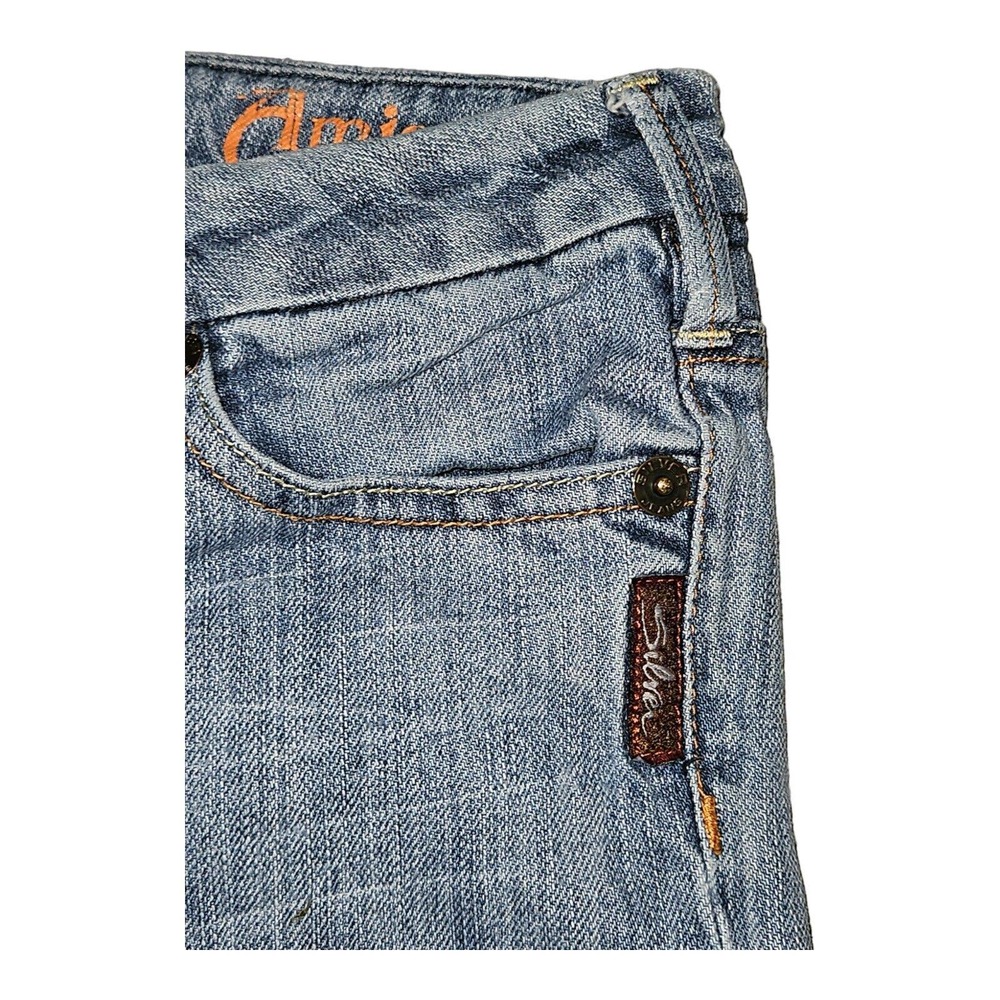 Silver Amie Blue Jeans Women's Size 28 - Picture 6 of 14